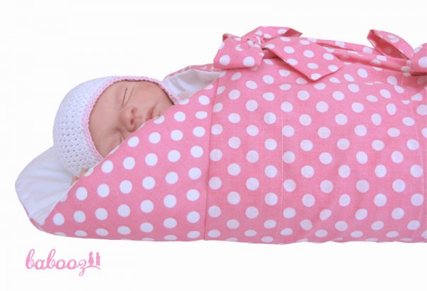 Pucktuch Polka Dots rosa