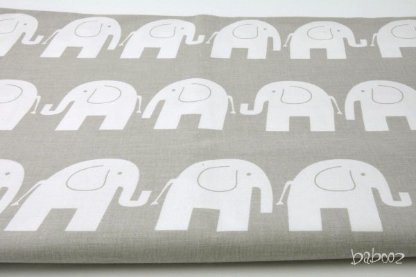 Baumwollstoff Elefant