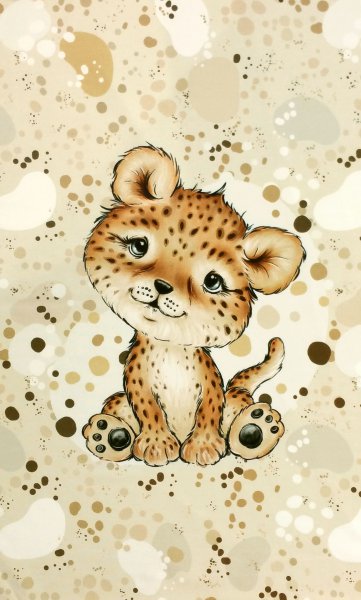 Panel Baby Gepard beige
